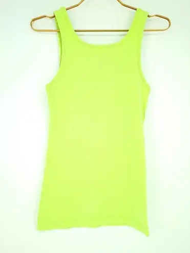 Smirnoff Neon Electric Yellow Lime Green Women's Tank Top T