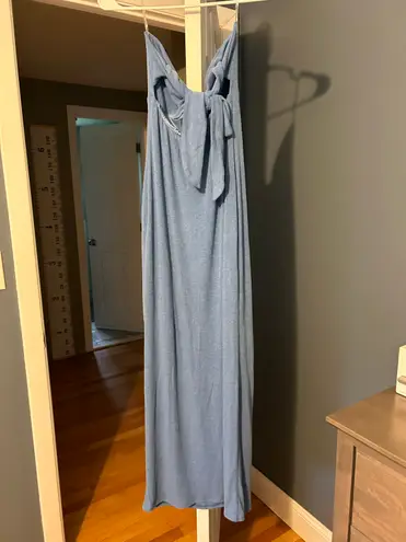 Lane 201 Blue Maxi Dress 