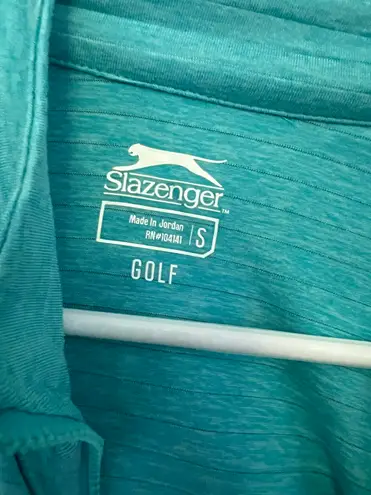 Slazenger Golf Quarter Zip Pullover Blue