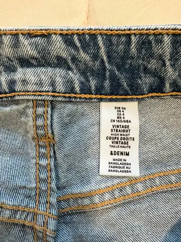 H&M Straight High Waist Jeans