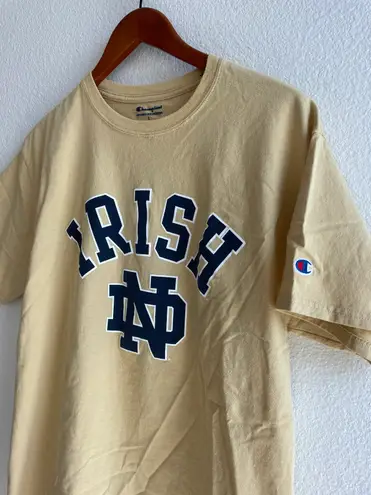 Champion Cream Notre Dame T-shirt