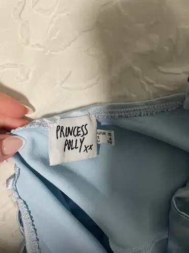 Princess Polly Light Blue Mini Dress