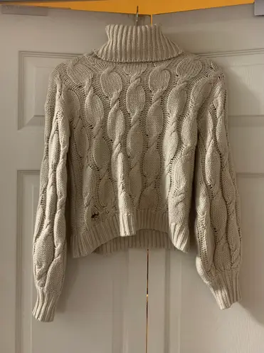 Hippie Rose Knit Turtle Neck Sweater