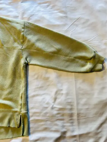 American Eagle AE Sage Green Big Hug Henley Sweatshirt Size XS