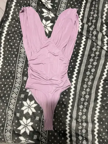 EXPRESS lilac bodysuit