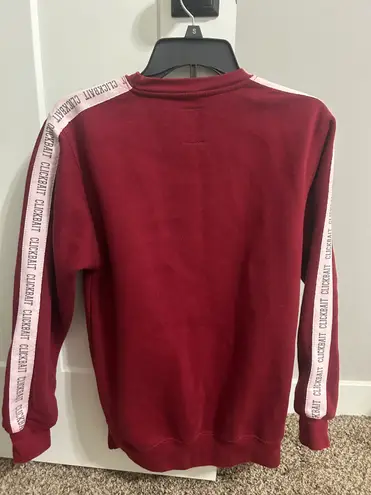 David Dobrik  Maroon Clickbait Hoodie