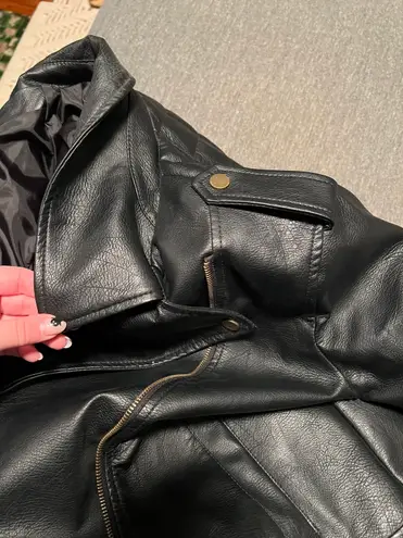 Universal Threads Black Leather Jacket