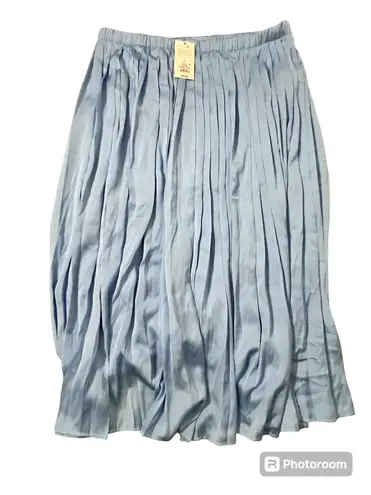 A New Day NWT -  Pull On Midi Skirt - BLUE