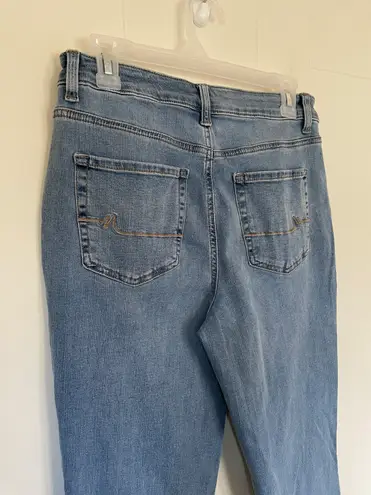 Maurice's Maurice’s high rise straight leg medium wash denim jeans Women’s size 10 Reg