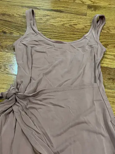 Lulus NWT Lulu’s Sweet and Simple Style Rusty Rose Faux-Wrap Mini Dress XS - Image 6