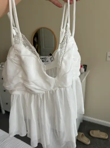 Princess Polly White Tank Top