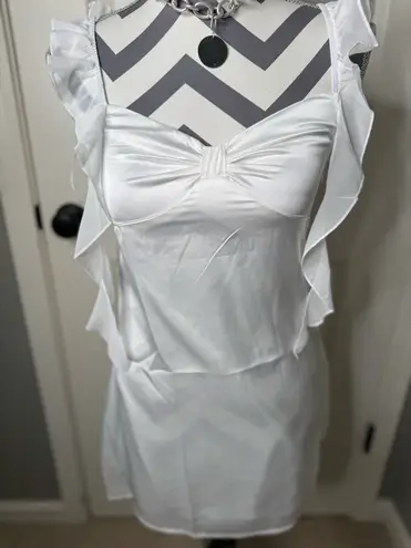 Beginning Boutique White  Mini Dress Birthday Girl - Image 2