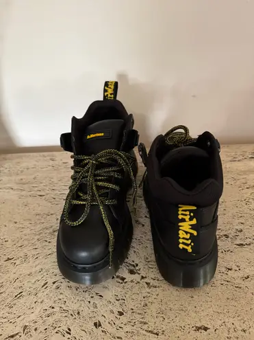 Dr. Martens  WOODARD GRIZZLY LEATHER LOW CASUAL BOOTS. Unisex M8/W9. MSRP $160 