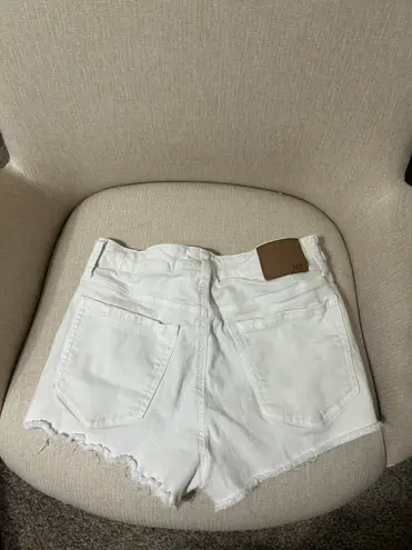 Aeropostale White Jean Shorts