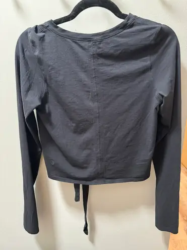 Lululemon Cropped Long Sleeve