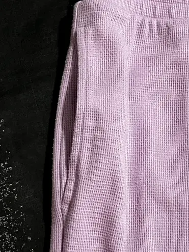 Victoria's Secret Womens XXL  waffle weave tapered sweatpants 