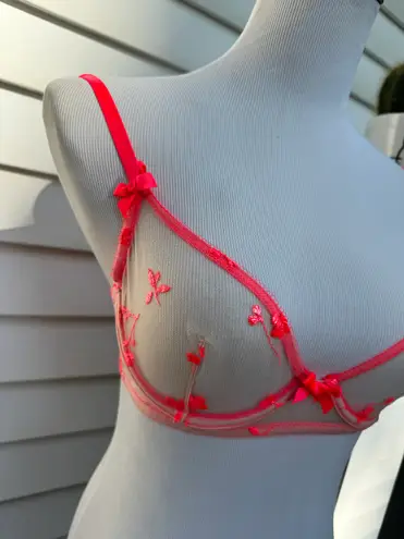 Savage X Fenty Cherry Bra 34C