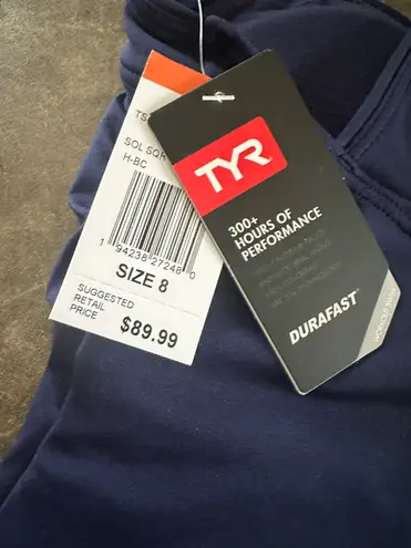 Tyr. Women's Solid Square Neck Controlfit Chlorine Resistant One Piece Swimsuit