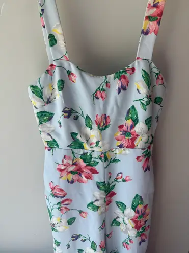 Majorelle Floral Jumpsuit