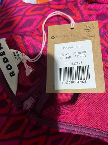 Boden USA Boden Jacquard A-line Mini Dress