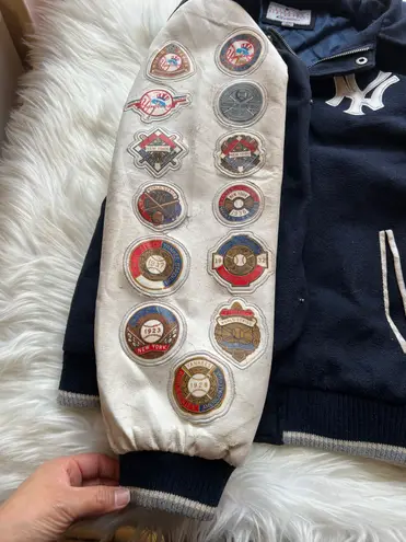 New York Yankees Bomber Blue Size L