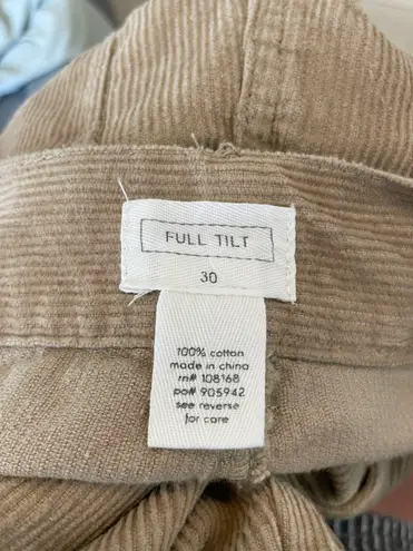 Full Tilt Corduroy Cargo Pants