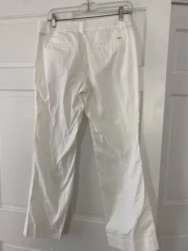 Vineyard Vines  White Straight Leg Pants