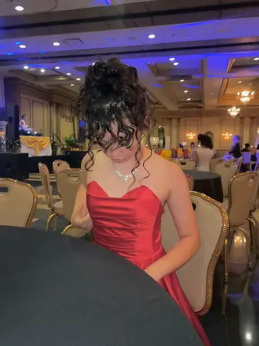 stacees prom dress Red Size 0