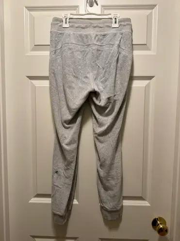 Lululemon Scuba High Rise Velvet Grey Sweatpants