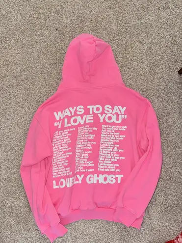 Lonely Ghost  Hoodie I Love You Say It Back - Image 2