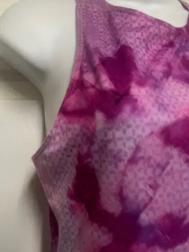 prAna Boost Violet Printed Yoga Tank Top