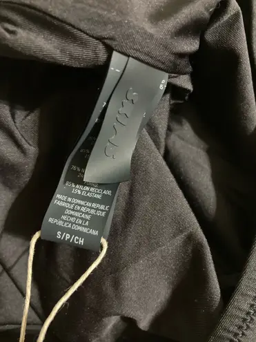 SKIMS Zip Front Sleeveless One-Piece Swimsuit S