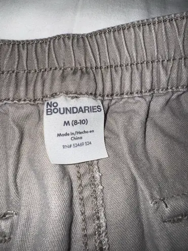 No Boundaries Grey Cargo Pants 