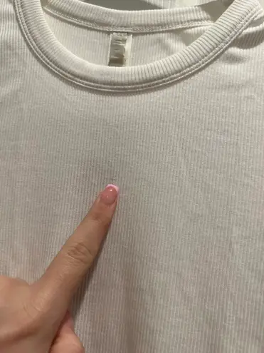 SKIMS SOFT LOUNGE CROPPED TSHIRT MARBLE SMALL