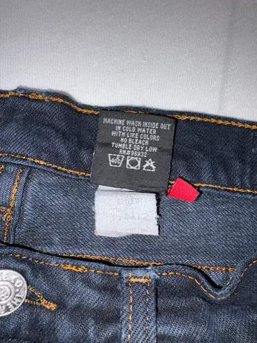 Red Engine jeans straight leg bootcut button/zip 5 pockets distressed Sz 29