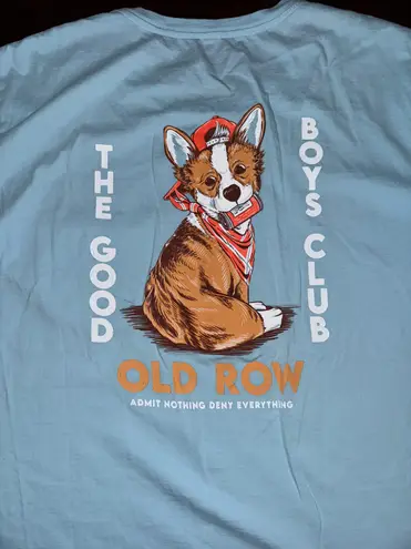 Old Row The Good Boys Club Corgi Short Sleeve Pocket Tee Size X-Large