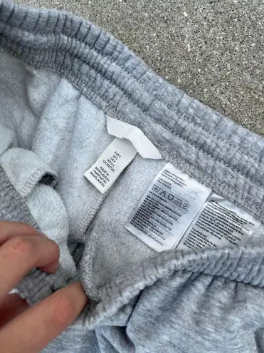 H&M Wide Leg Grey Sweatpants