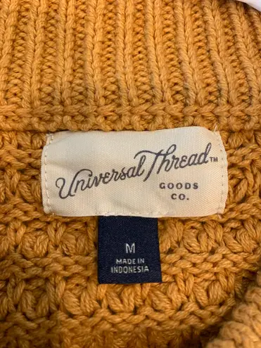 Universal Threads Yellow Knitted Cardigan 