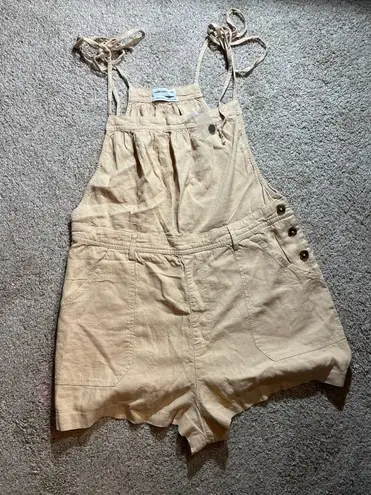Urban Outfitters UO Ivy Tie-Shoulder Shortall Overall - Image 8