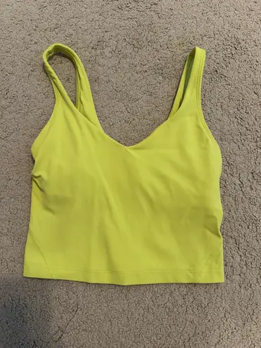 Lululemon Align Tank Yellow