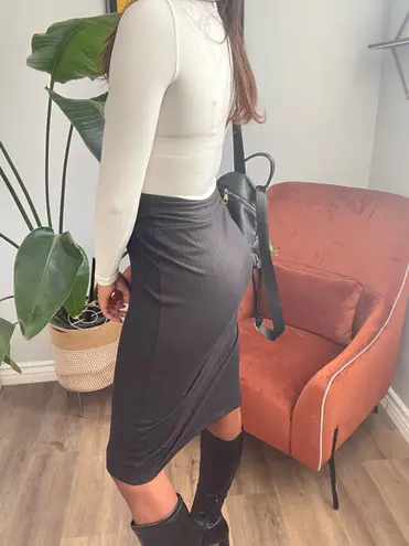 Halara NWT Knit Bodycon Mini Skirt