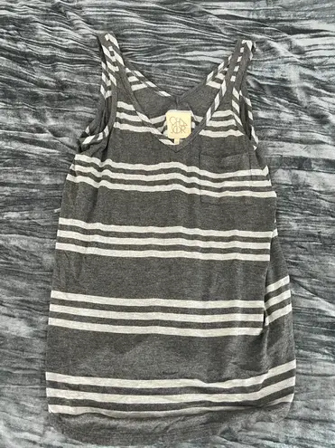 Chaser striped tank top Size M