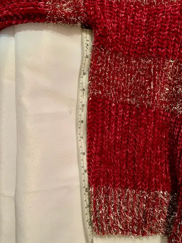 Haute Rogue NWT Metallic Chenille Sweater