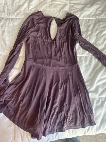 Lavender Long Sleeve Romper Size M