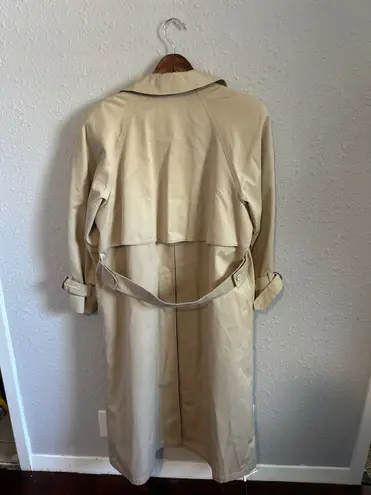 Beige Classic trench coat Tan Size 10