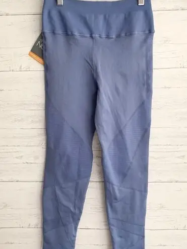 NUX Blue Compression Leggings Size L