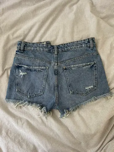 ZARA Jean Shorts