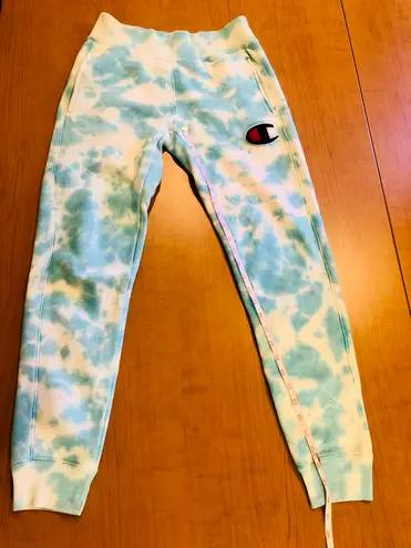 Champion tie dye sweatpants hotsell