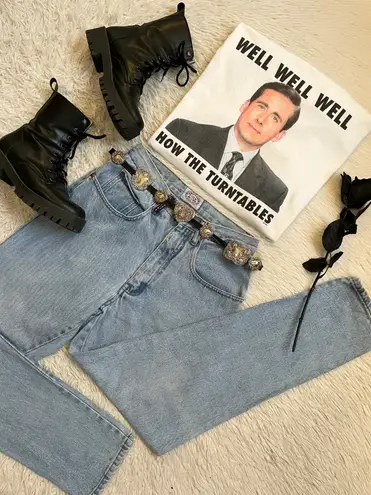 Carolina Blues Vintage 90s high rise jeans