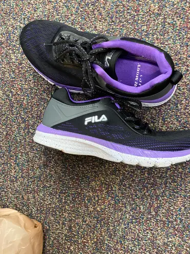 FILA Women s Memory Foam Outreach Athletic Sneakers Shoes Size 7 1 2 Purple 26 From Hilda